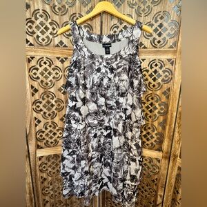 Lane Bryant Tiered Halter Midi Dress